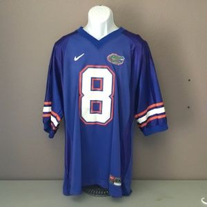 Nike XXL blue gator men jerseys number 8